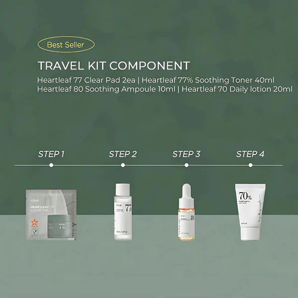 Anua Heartleaf Soothing Trial Kit