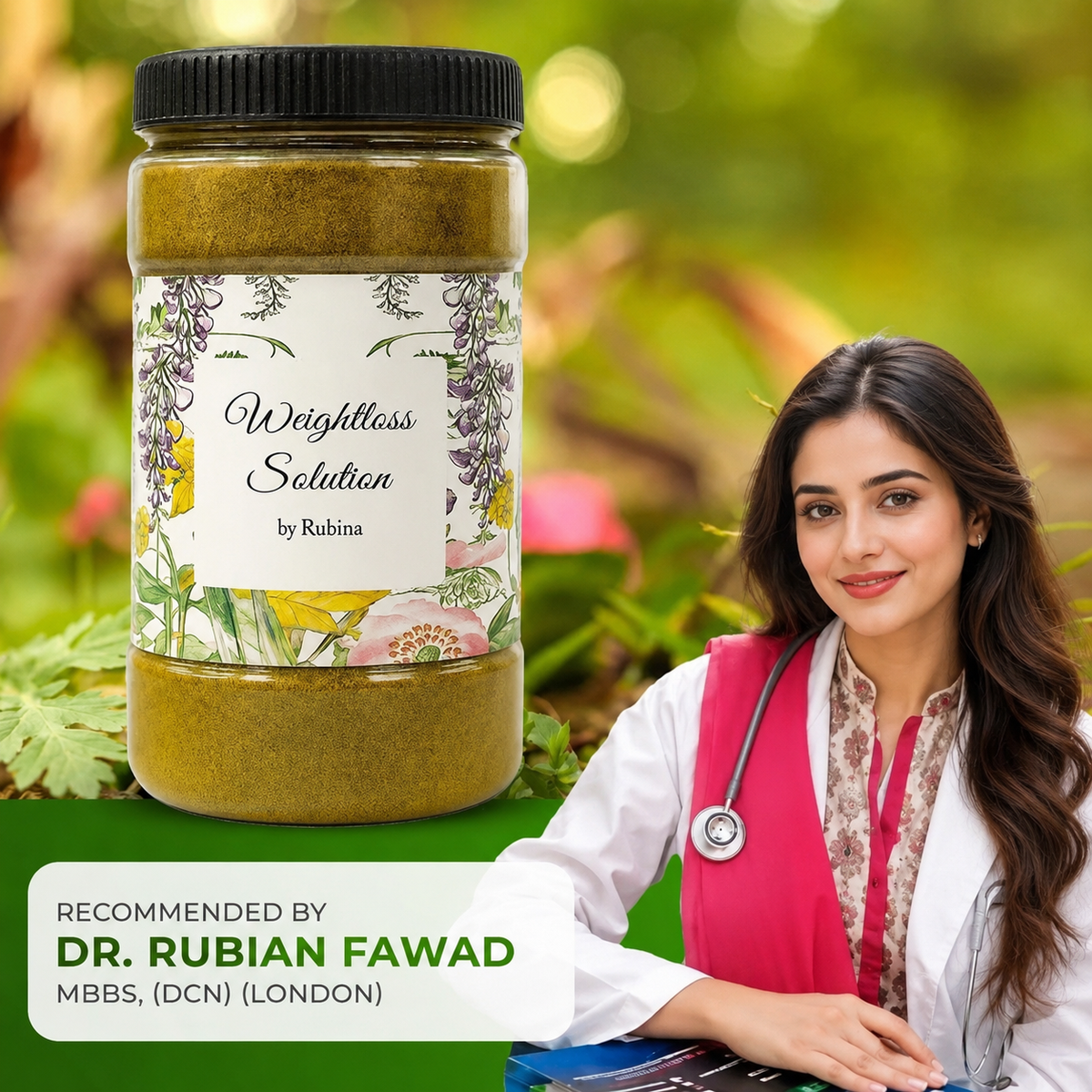 Weight Lose Herbal Powder 1-Month Plan | Free Delivery in Pakistan