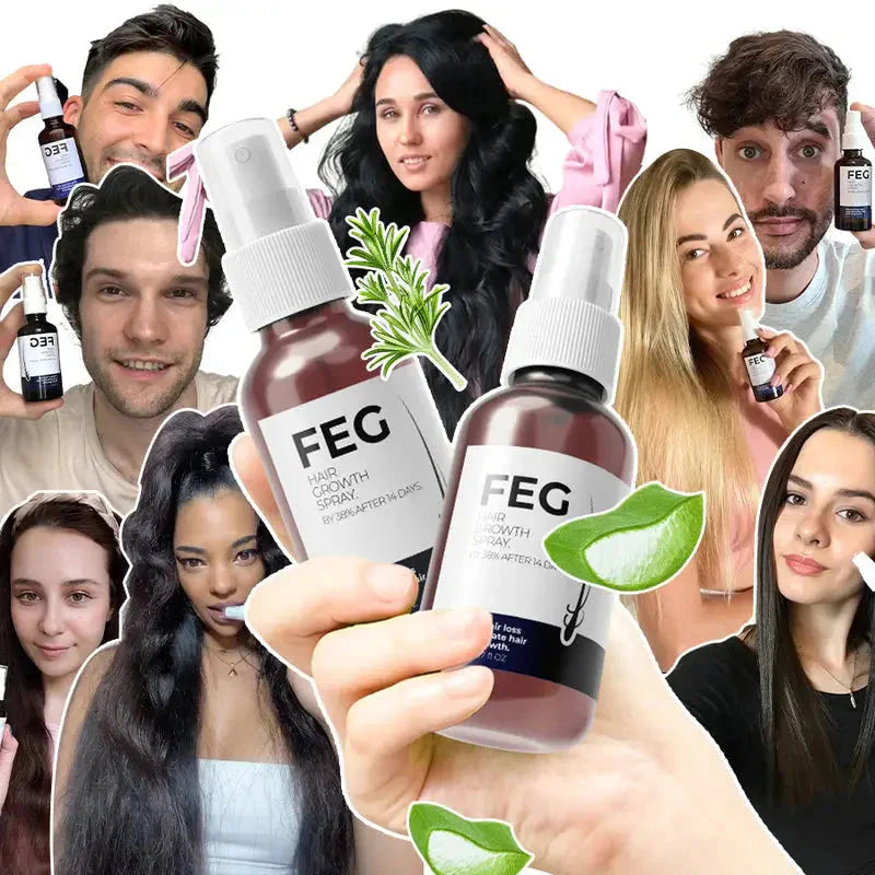 FEG Plus Hair Growth Spray | Strong Hair Regrowth Formula 50ml